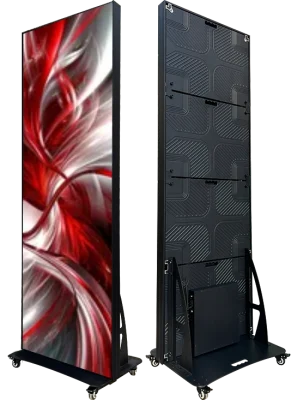 Уличный постер