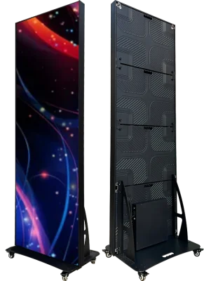 Уличный постер