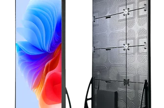 LED-poster, пилон