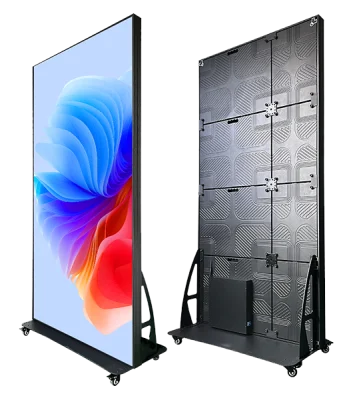 LED-poster, пилон